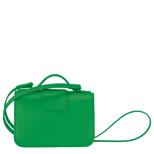 Umhängetasche XS Box-Trot , Leder - Rasen - Ansicht 4 von 6