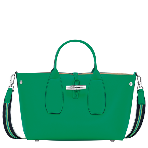 Roseau Handbag M, Grass/Green Light