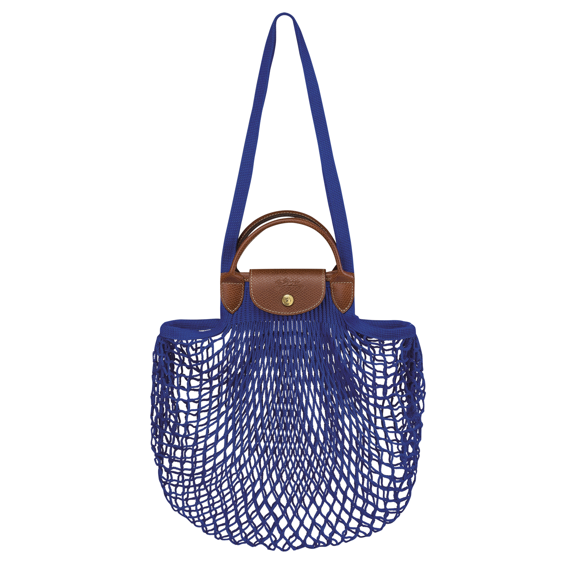 Top handle bag Le Pliage filet Blue 