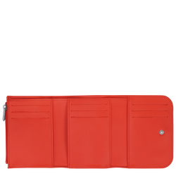 Box-Trot Wallet , Orange - Leather