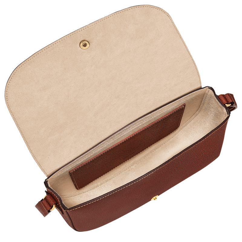 &Eacute;pure M Crossbody bag , Brown - Leather  - View 5 of  6