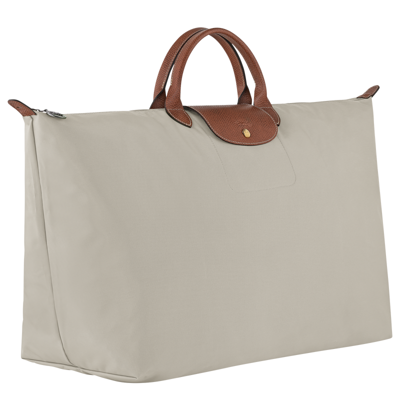 Borsa da viaggio XL Le Pliage Original , Tela riciclata - Grigio Verde  - View 2 of  6