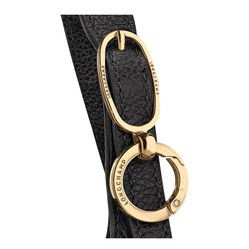Le Foulonn&eacute; S Handbag , Black - Leather  - View 7 of 7