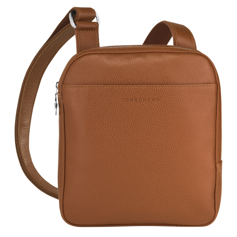 Le Foulonné XS Crossbody bag , Caramel - Leather  - View 1 of  4