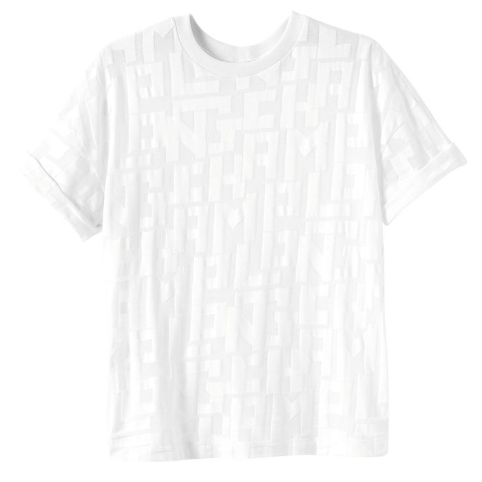 Collection Printemps/Été 2021 T-shirt, Blanc