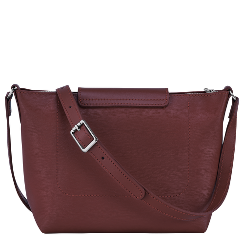 Le Pliage City XS Crossbody bag , Plum - Canvas - View 3 of 3