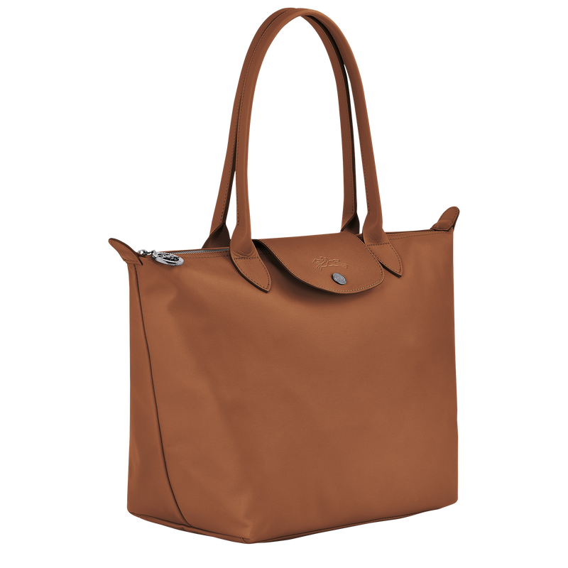 Shopping bag M Le Pliage Xtra , Pelle - Cognac  - View 3 of  6