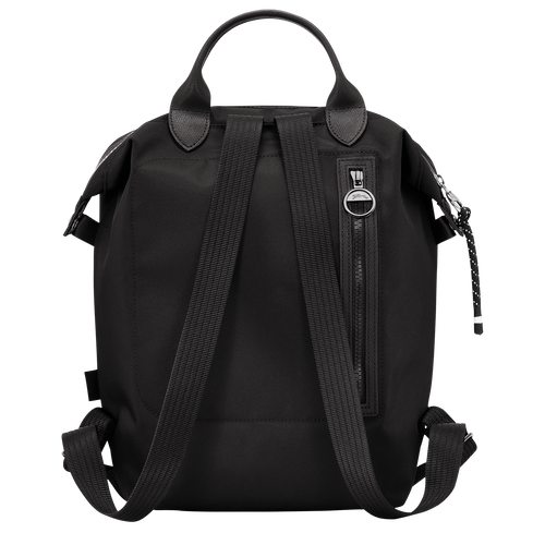 Rucksack L Le Pliage Energy , Recyceltes Canvas - Schwarz - Ansicht 4 von 5