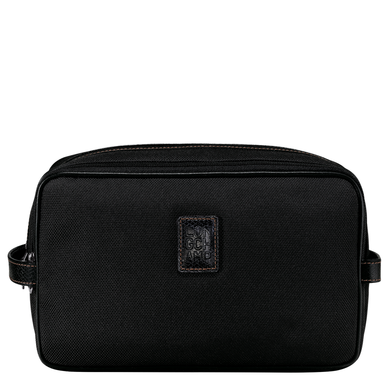 Trousse de toilette Boxford , Toile recycl&eacute;e - Noir  - Vue 1 de 6