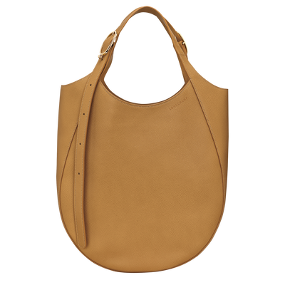 Sac cabas XL Le Foulonné , Cuir - Muscade
