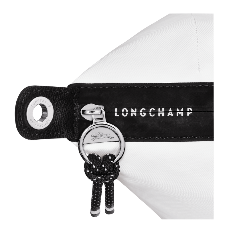 Borsa con manico S Le Pliage Energy , Tela riciclata - Bianco  - View 6 of  6