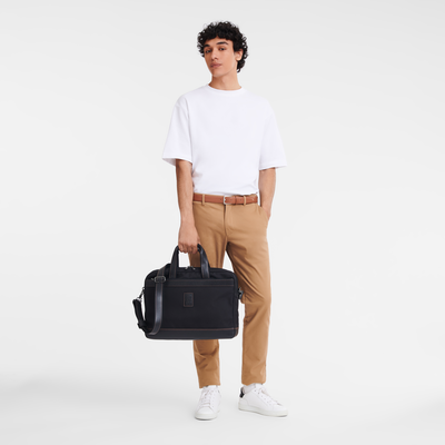 Boxford Malet&iacute;n L , Lona reciclada - Negro