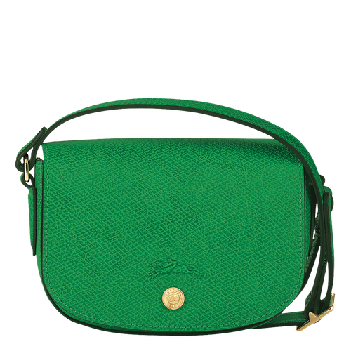 Sac bandoulière XS Épure , Cuir - Vert - Vue 1 de 4