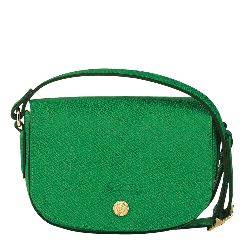 Sac bandoulière XS Épure , Cuir - Vert  - Vue 1 de 4