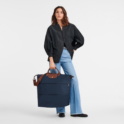 Le Pliage Original Travel bag expandable, Navy