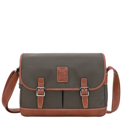 Boxford L Crossbody bag , Brown - Recycled canvas