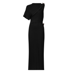 Dress , Black - Crepe jersey