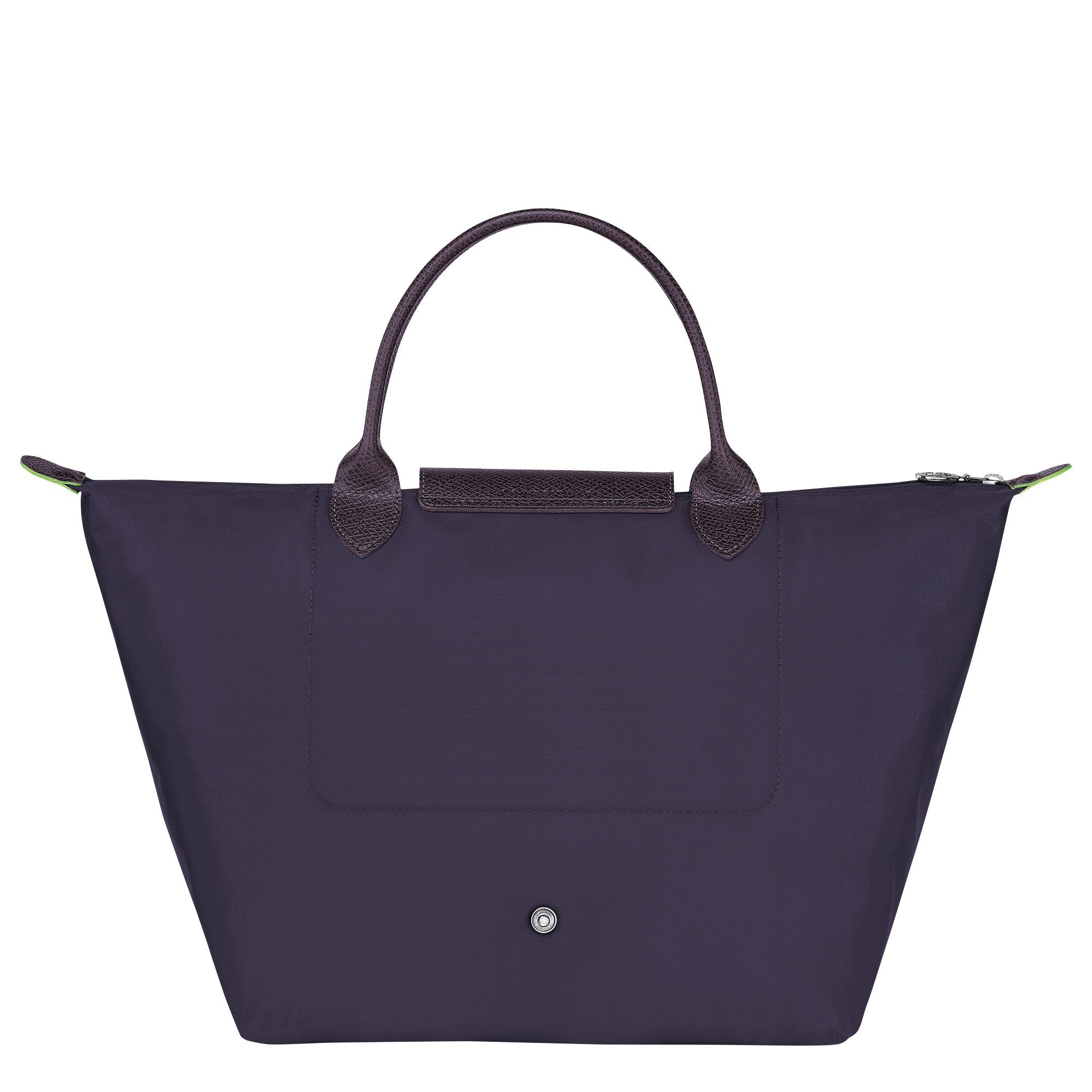 Le Pliage Green Handbag M, Bilberry