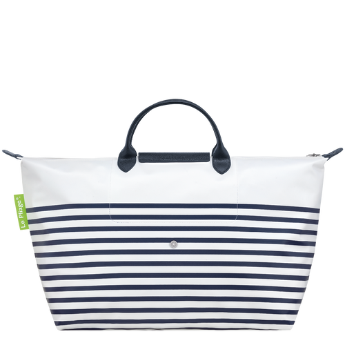 Le Pliage Collection S Travel bag , Navy/White - Canvas - View 4 of 5