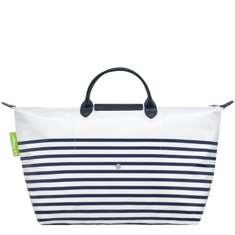 Le Pliage Collection S Travel bag , Navy/White - Canvas  - View 4 of 5