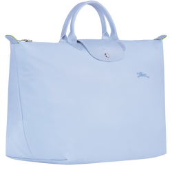 Le Pliage Green S Travel bag , Sky Blue - Recycled canvas