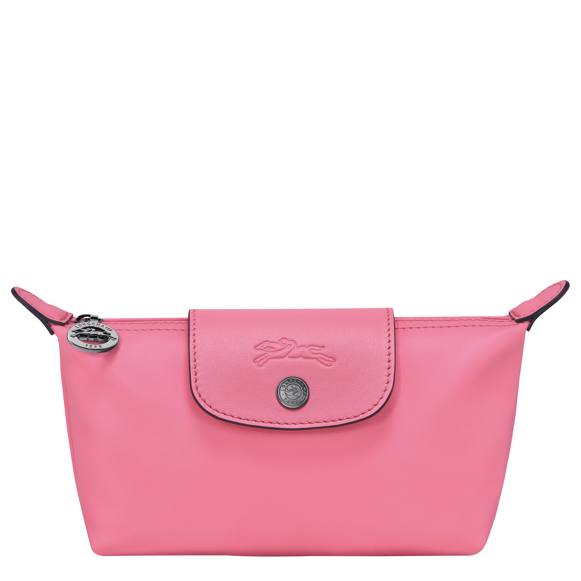 Longchamp Le Pliage Green Pouch with Handle Pink Women