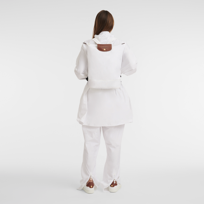 Longchamp X D'heygere Sac bandoulière/Sac à dos, Blanc