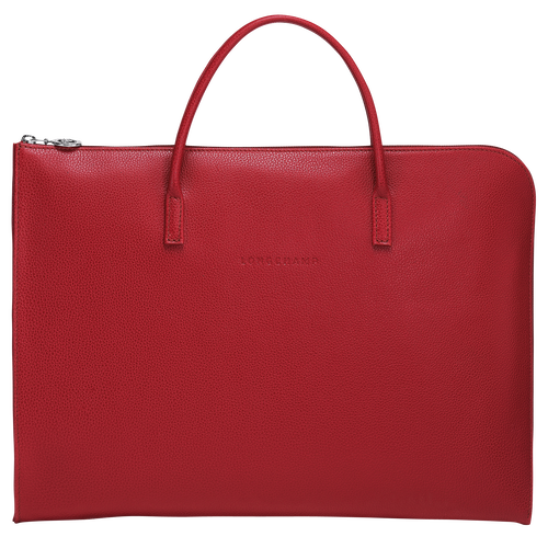 Briefcase S Le Foulonné Red (L2115021545) | Longchamp AU