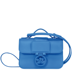 Box-Trot XS Crossbody bag , Cobalt - Leather