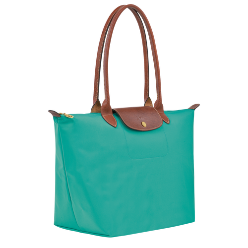 Le Pliage 原創系列 肩揹袋 L , 綠松石色 - 再生帆布 - 查看 3 6
