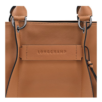 Longchamp 3D Bolso con asa superior  M, Natural