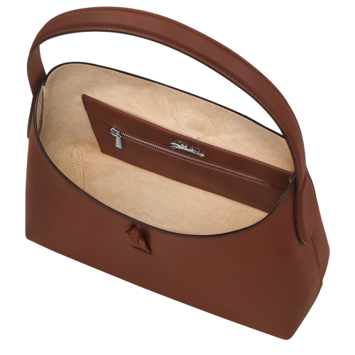 Roseau Hobo bag M, Ebony