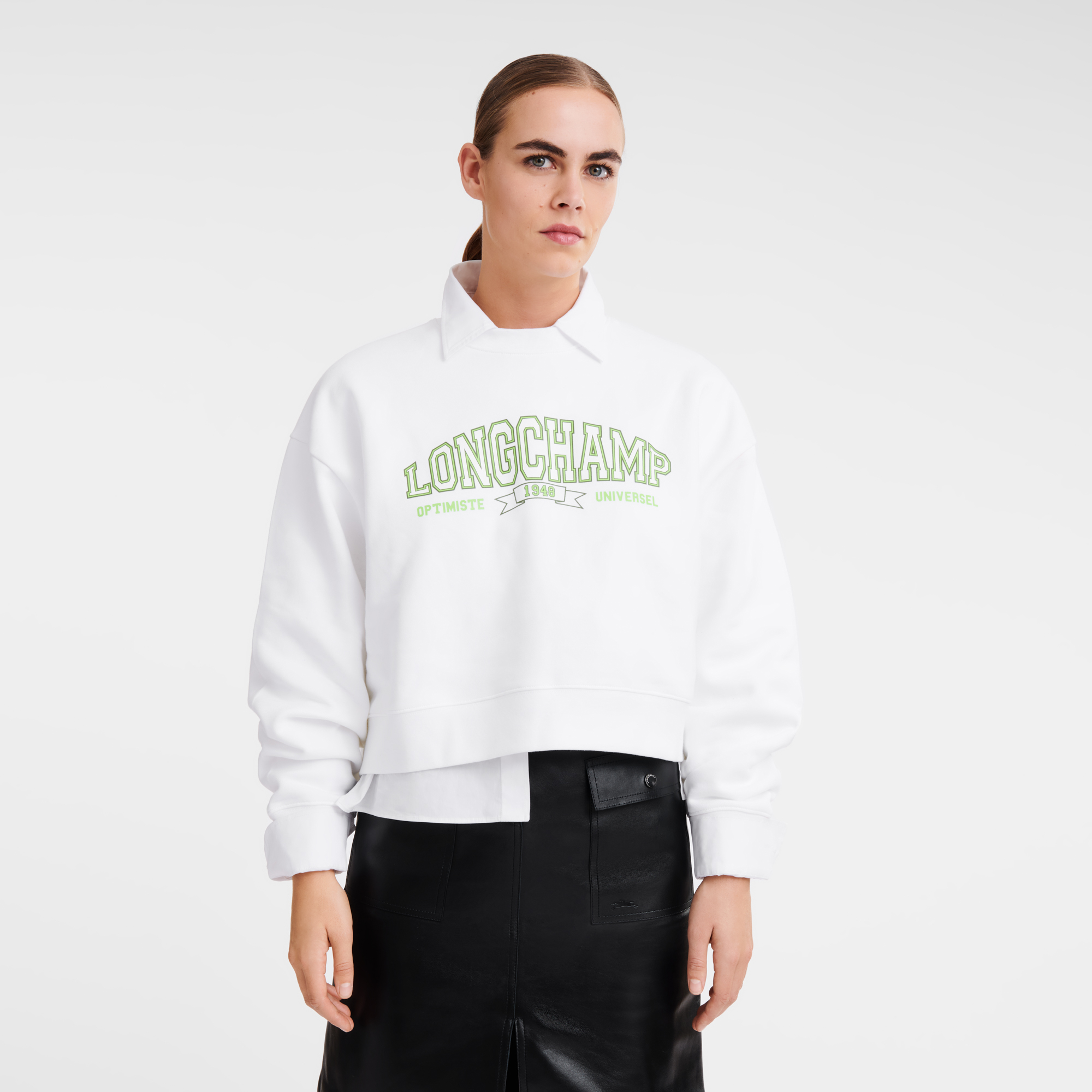 Sweatshirt, White - View 2 of
4 - zoom in null Sweatshirt, White