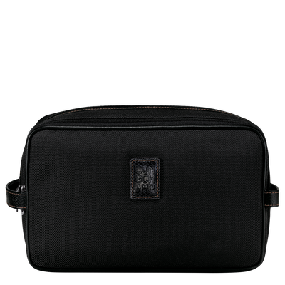 Boxford Toiletry case , Black - Recycled canvas