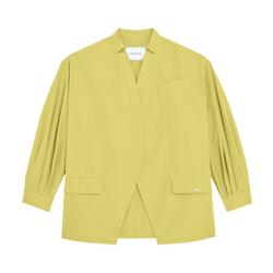 Kimono jacket , Lime - Techno taffeta