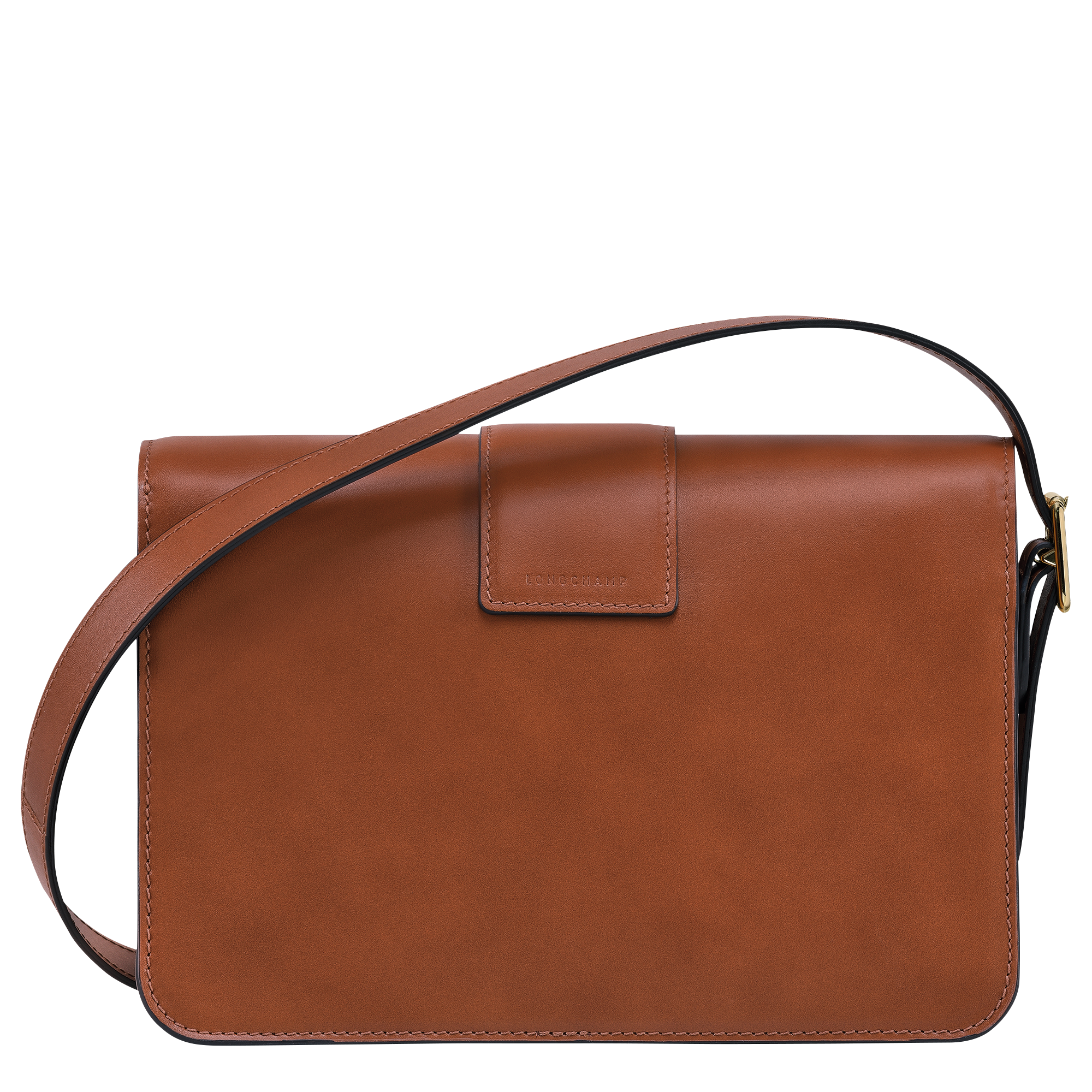 Box-Trot M Crossbody bag Cognac - Leather (10175HAU504)