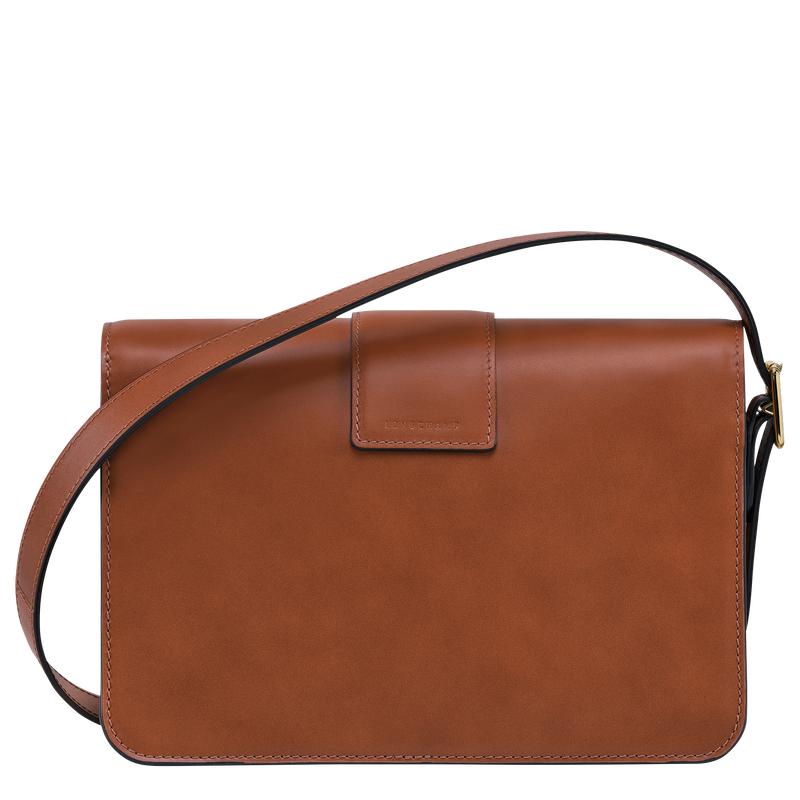 Box-Trot M Crossbody bag Cognac - Leather | Longchamp GB