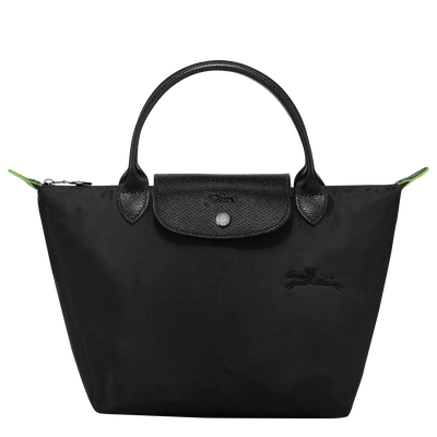 Le Pliage Green Handtasche S, Schwarz