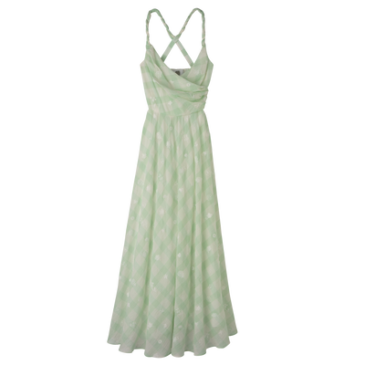 null Vestido largo, Verde