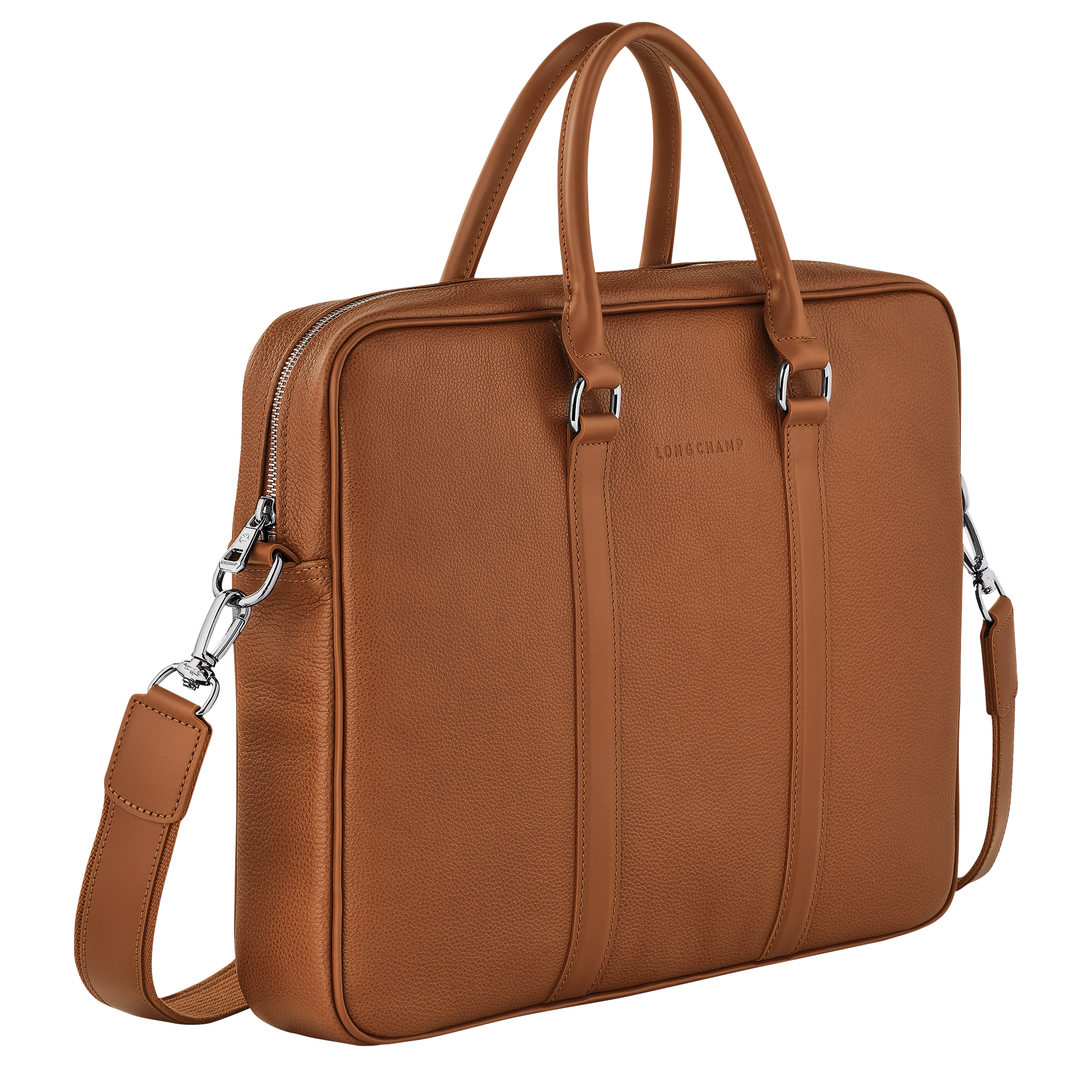 Le Foulonné Briefcase S, Caramel