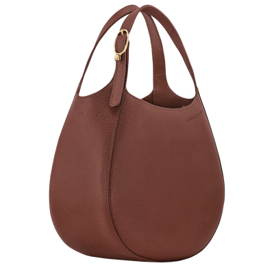 Le Foulonné Handbag S, Coffee