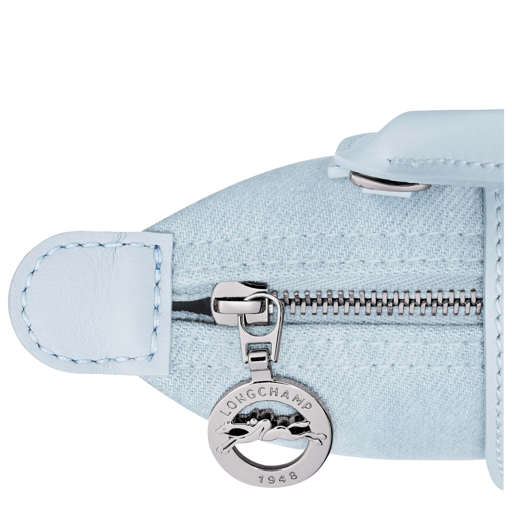 Le Pliage Collection XS Pouch Sky Blue - Canvas | Longchamp US Le Pliage Collection XS Pouch Sky Blue - Canvas | Longchamp US