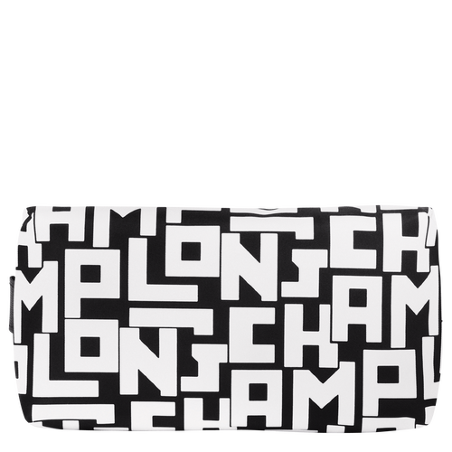 Le Pliage LGP Pouch , Black/White - Canvas - View 3 of  3