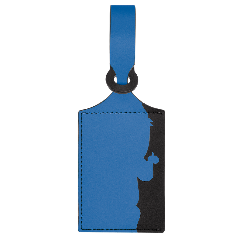 LGP Travel Luggage tag , Cobalt - Leather  - View 1 of 2