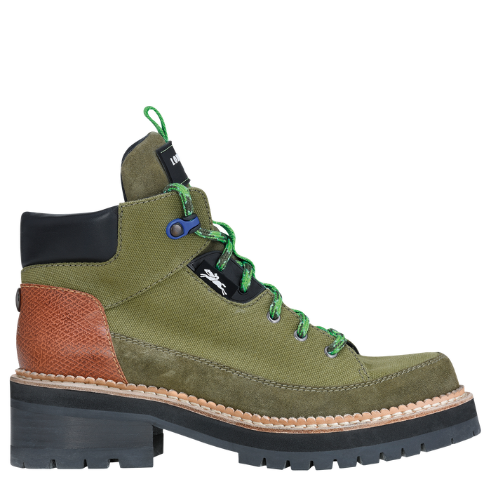 Kollektion Frühjahr/Sommer 2023 Niedrige Stiefel, Khaki