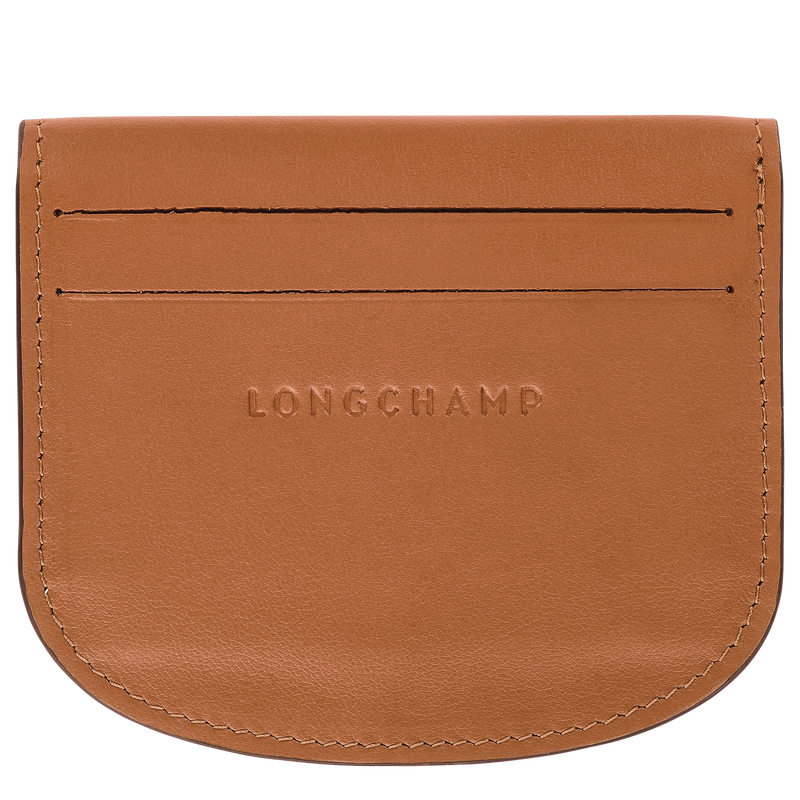 Le Pliage Xtra Card holder , Cashew - Leather  - View 3 of  3