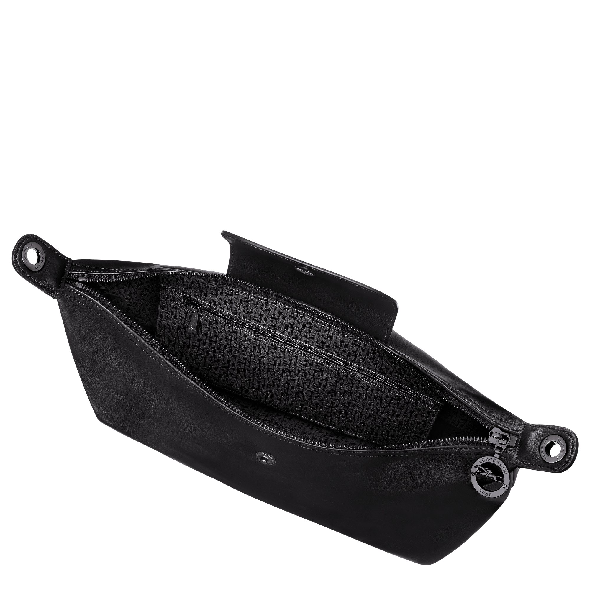 Le Pliage Xtra Schultertasche M, Schwarz