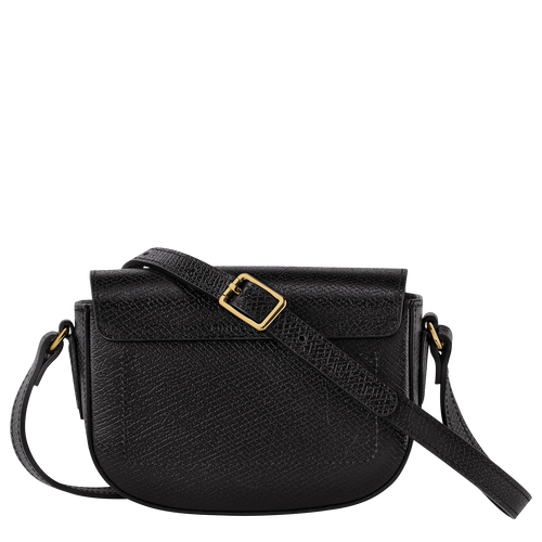 Leather crossbody bag Longchamp Black in Leather - 31286410