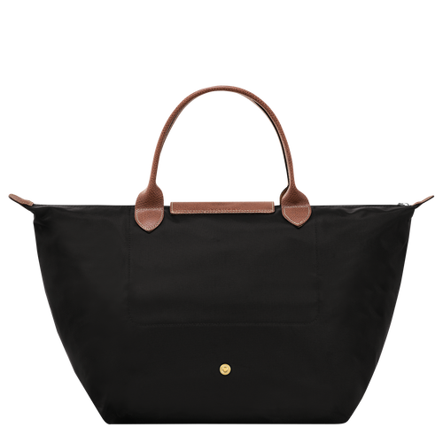 Le Pliage Original Bolso con asa superior M , Lona reciclada - Negro - Vista 4 de 6