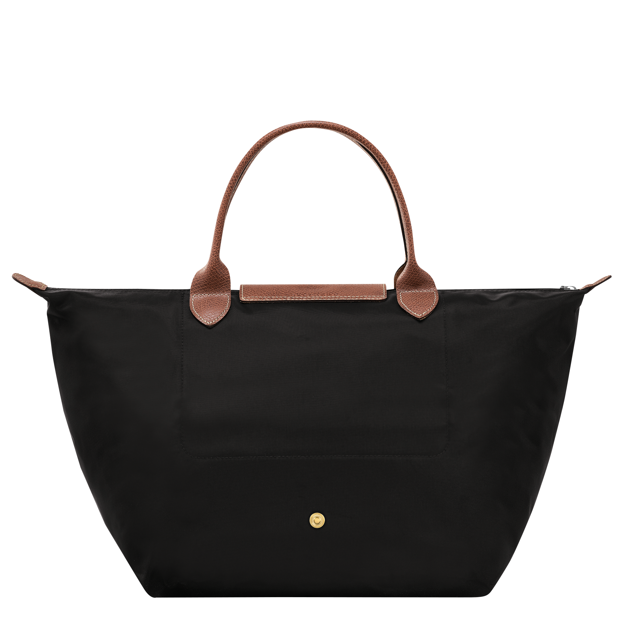 Le Pliage Original Borsa con manico M,  Nero